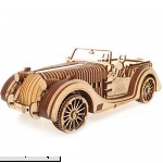 S.T.E.A.M. Line Toys UGears Mechanical Models 3-D Wooden Puzzle Mechanical Roadster VM-01  B07DNDRTRM